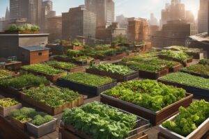 how can urban farming reduce transportation costs