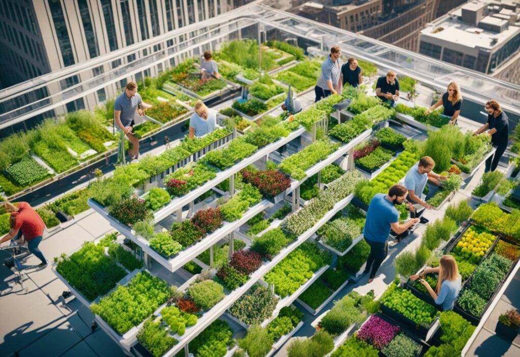 how does urban farming work