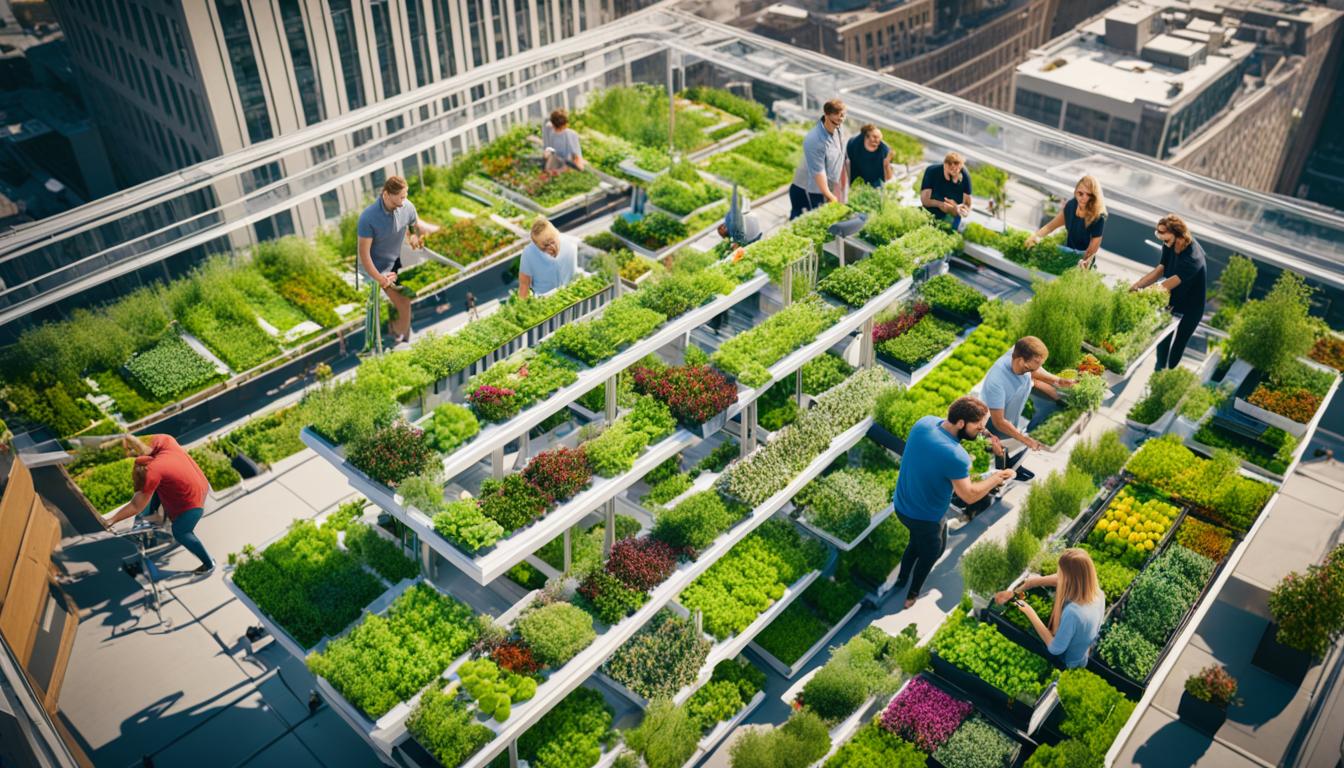 how does urban farming work