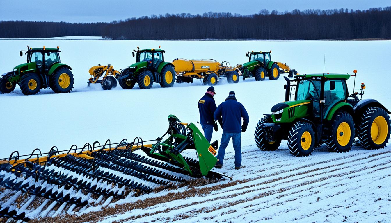 what do crop farmers do in the winter