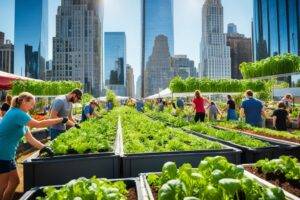 what is an example of urban farming