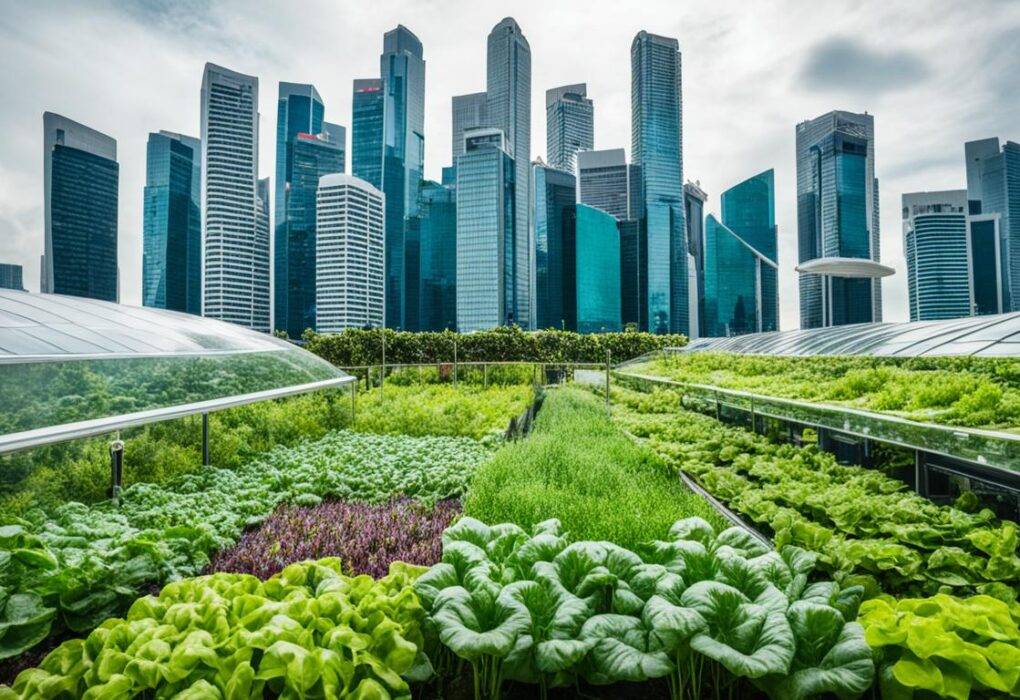 why is urban farming important in singapore