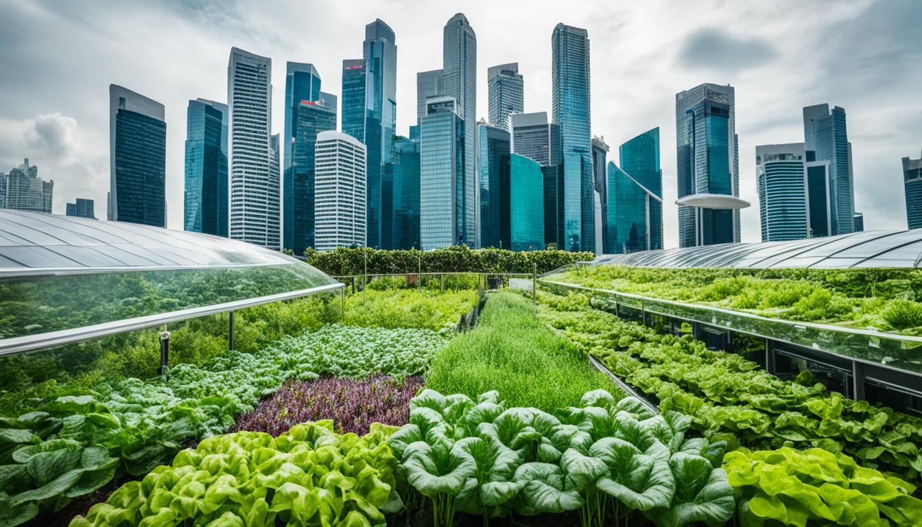 why is urban farming important in singapore